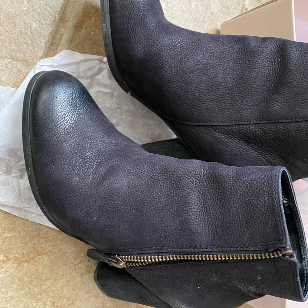 BPTrolley-Lea leather Ankle boots size 6.5